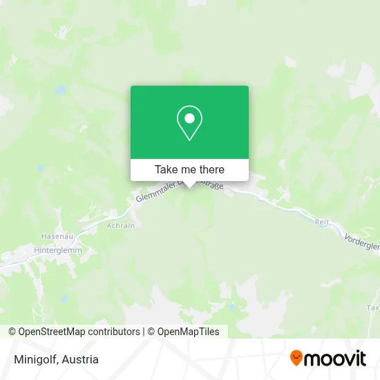 Minigolf map