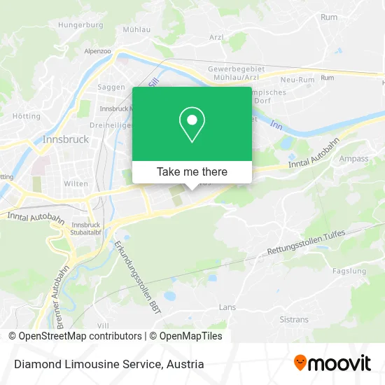 Diamond Limousine Service map