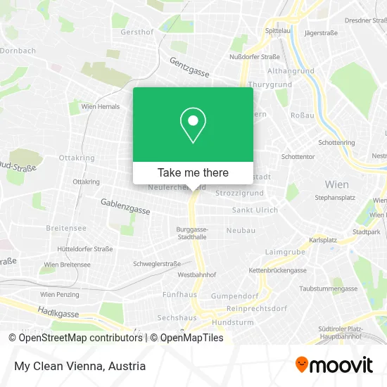 My Clean Vienna map