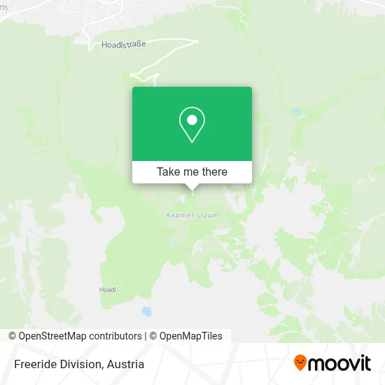Freeride Division map