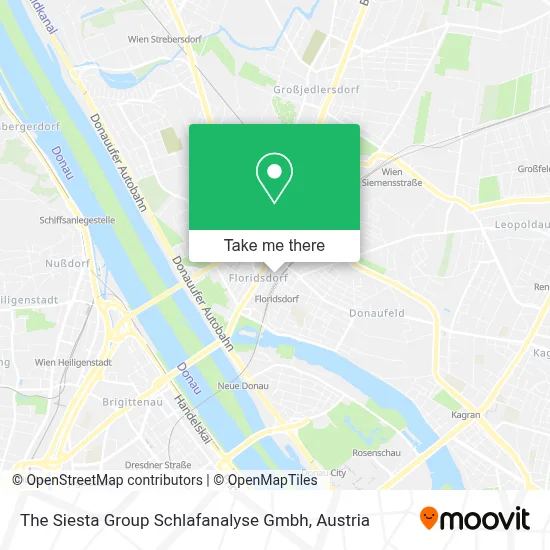 The Siesta Group Schlafanalyse Gmbh map
