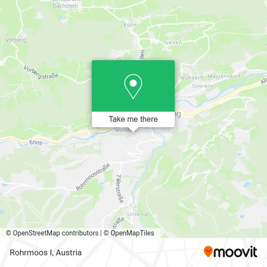Rohrmoos I map