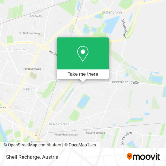 Shell Recharge map