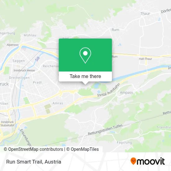 Run Smart Trail map