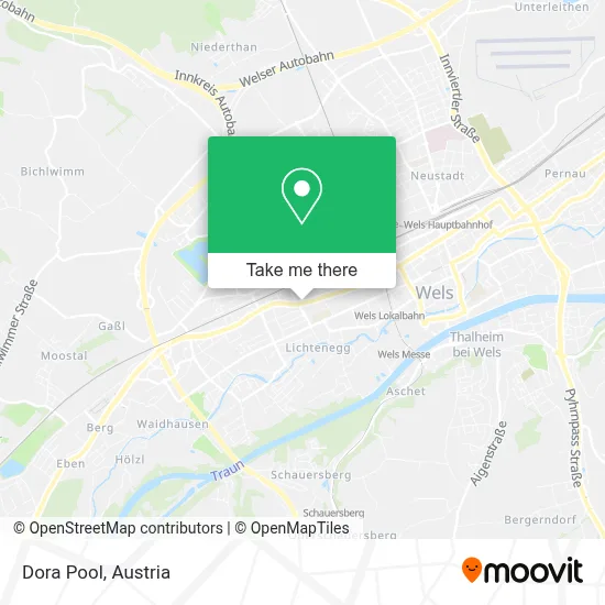 Dora Pool map