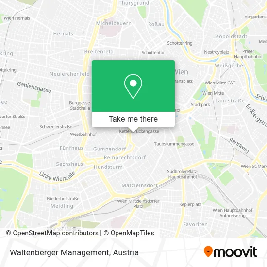 Waltenberger Management map