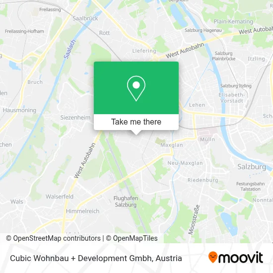 Cubic Wohnbau + Development Gmbh map