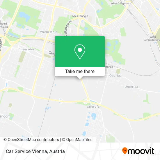 Car Service Vienna map