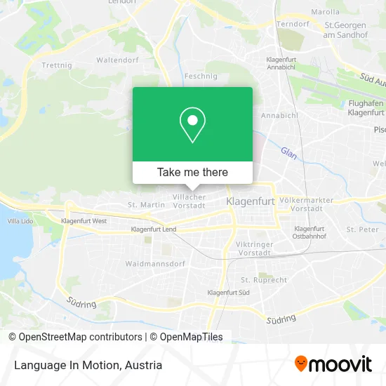 Language In Motion map