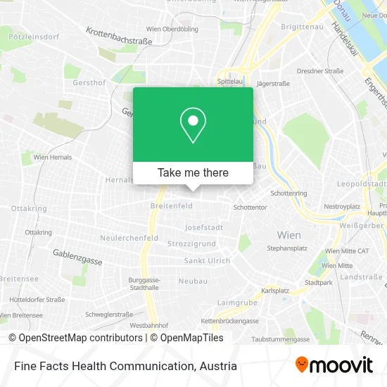 Fine Facts Health Communication map