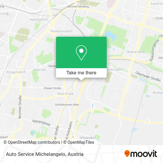 Auto Service Michelangelo map