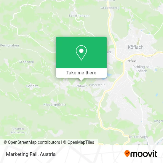 Marketing Fall map