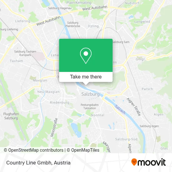 Country Line Gmbh map
