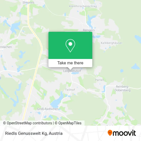Riedls Genusswelt Kg map