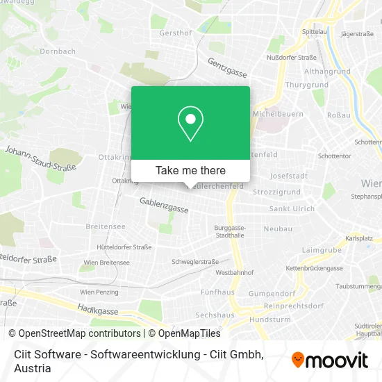 Ciit Software - Softwareentwicklung - Ciit Gmbh map