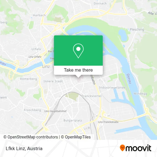 Lfkk Linz map