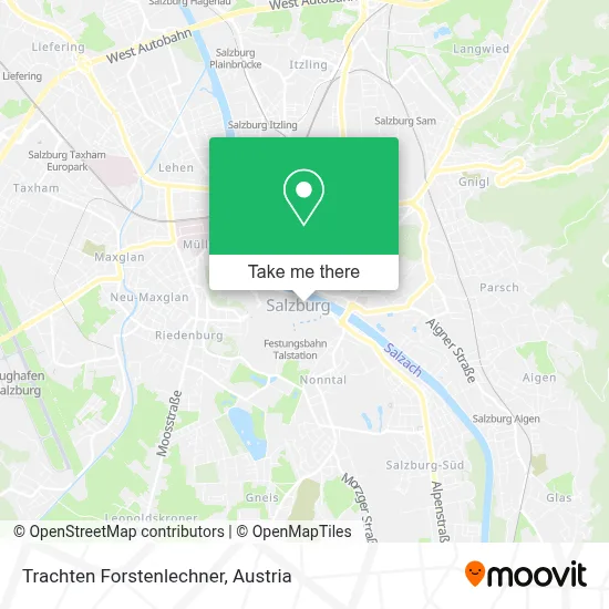 Trachten Forstenlechner map