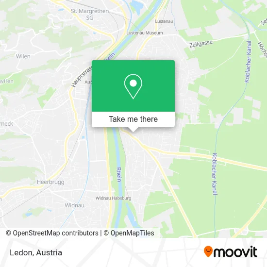 Ledon map