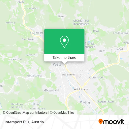 Intersport Pilz map
