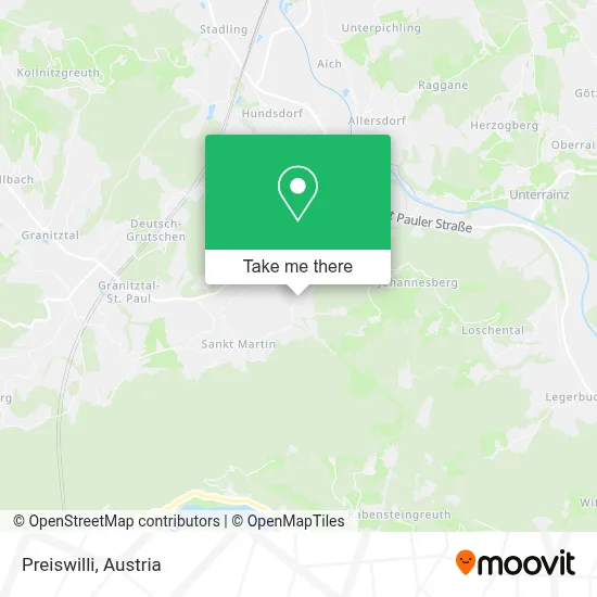 Preiswilli map