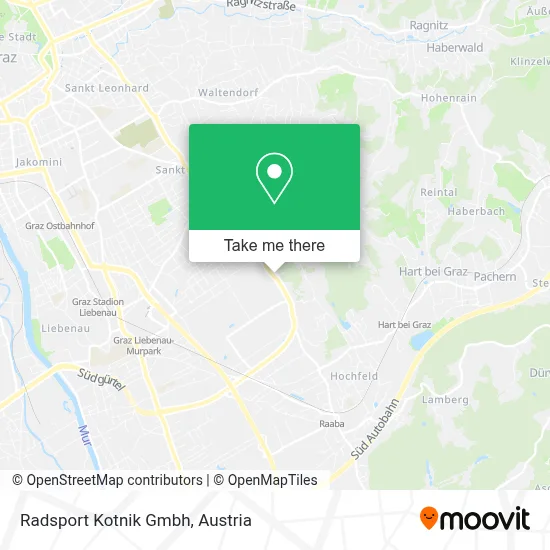 Radsport Kotnik Gmbh map