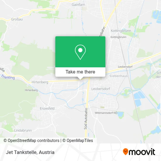 Jet Tankstelle map