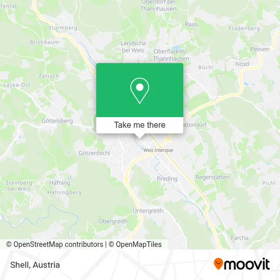 Shell map