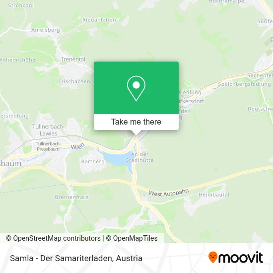 Samla - Der Samariterladen map