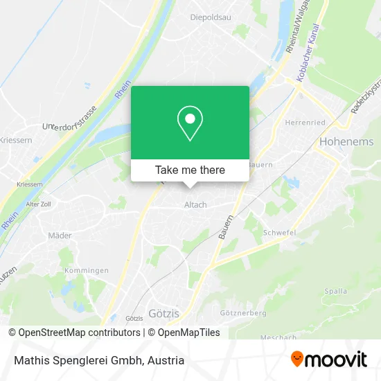 Mathis Spenglerei Gmbh map