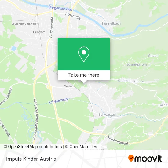 Impuls Kinder map
