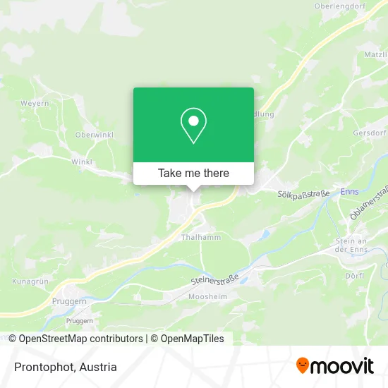 Prontophot map