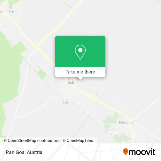Pan Goa map