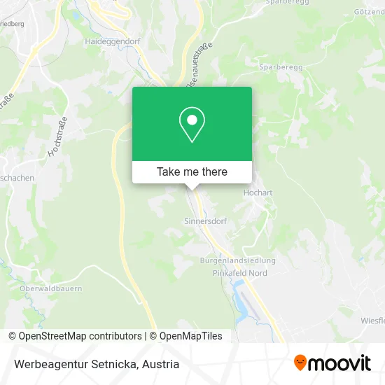Werbeagentur Setnicka map
