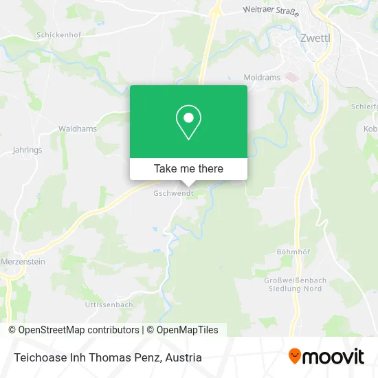 Teichoase Inh Thomas Penz map