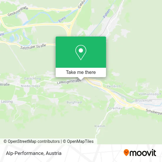 Alp-Performance map