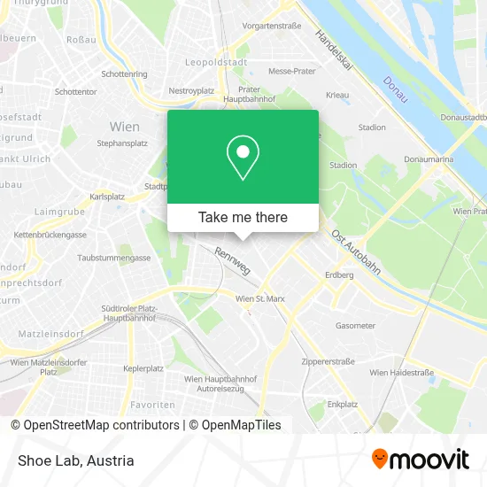 Shoe Lab map