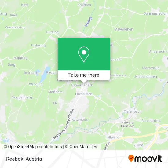 Reebok map
