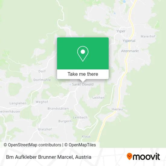 Bm Aufkleber Brunner Marcel map