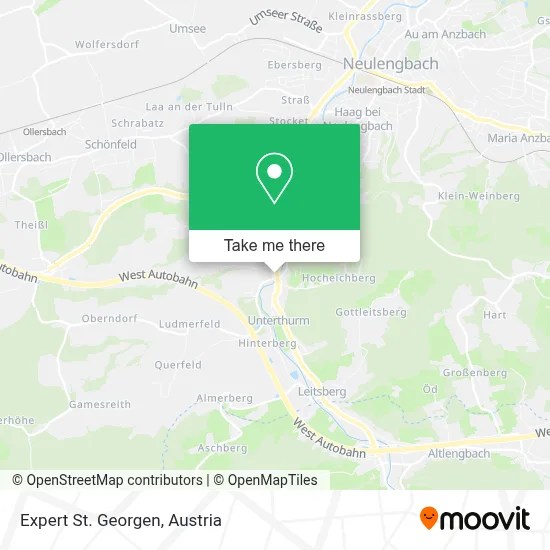 Expert St. Georgen map