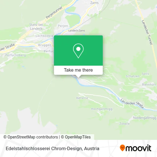 Edelstahlschlosserei Chrom-Design map