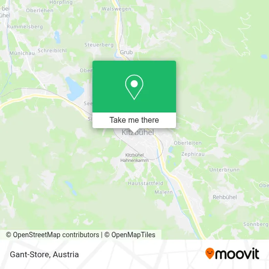 Gant-Store map