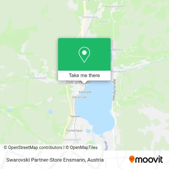 Swarovski Partner-Store Ensmann map