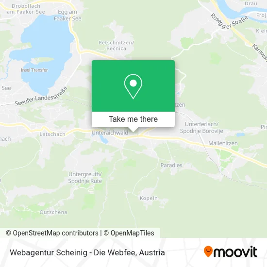 Webagentur Scheinig - Die Webfee map