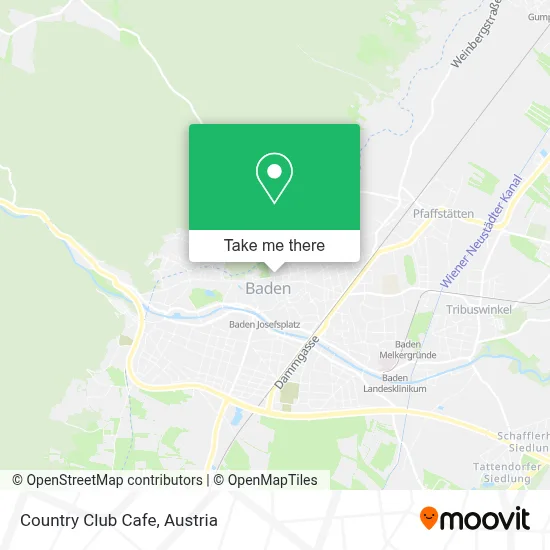 Country Club Cafe map