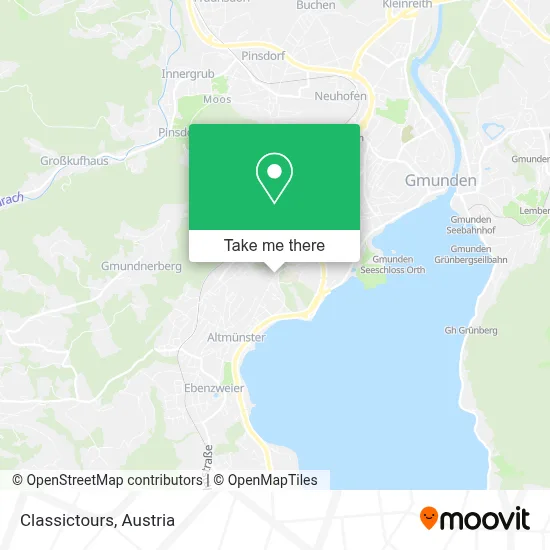 Classictours map