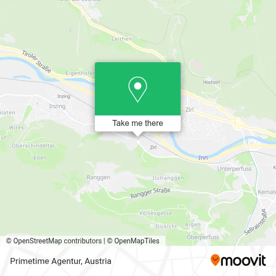 Primetime Agentur map