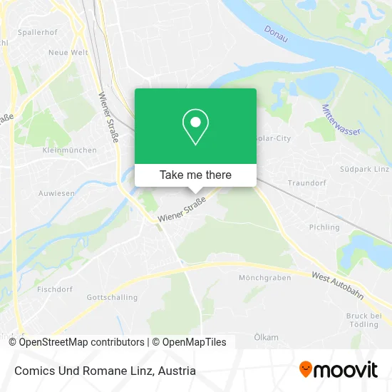 Comics Und Romane Linz map