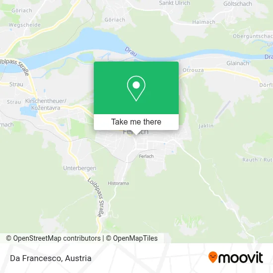 Da Francesco map