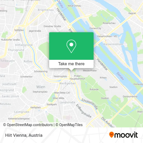 Hiit Vienna map