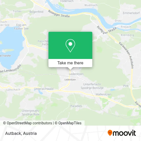 Autback map